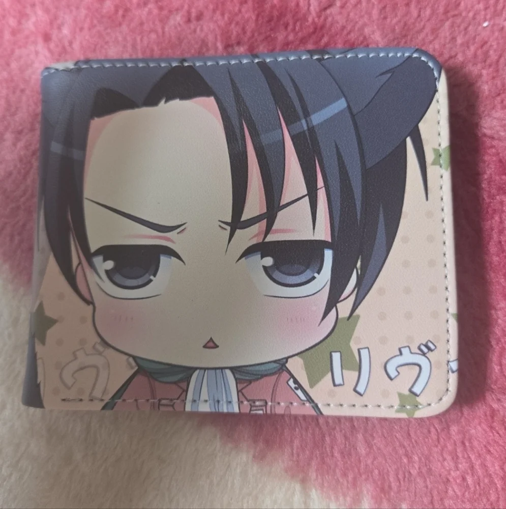 New Attack On Titan Anime Manga Leather Wallet